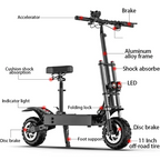 eHoodax Electric Scooter, 5600W Dual Motor, 60V40AH, 11-Inch Tires, Regular Version 20 Miles - HB07
