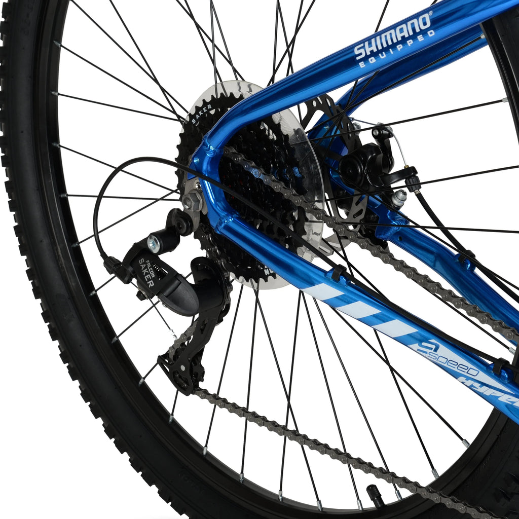 Hyper Bicycles Men's Mountain Bike, 29 inch, Hard Tail, Blue - Explorer