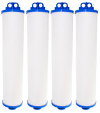 Neo-Pure Big Bubba 10 Micron Carbon Block Filter Cartridge, 26in, 4 Pack - BB150-CTO for Watt's BBC-150-ACP BBH-150