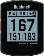 Bushnell Phantom 2 Golf GPS Rangefinder - Black