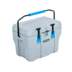 Lifetime Bear-Resistant High Performance Camping Cooler, 28 qt, 20 Can Capacity, Boulder Gray - 91289