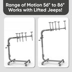 RollnJack Hardtop Remover Lift For Jeep Wrangler - One-Person System