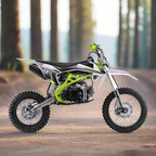 MOTOTEC Gas-Powered Dirt Bike 125CC 4-Stroke Green - X3 95731462
