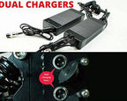 MAXX Foldable Adult Electric Scooter 5000W Dual Motor, 60V/38.5Ah Battery, 83 Miles Range, 60 MPH
