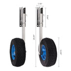Boat Transom Launching Wheel Set, 12 Inch Wheels, 600 lbs