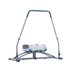 Aeroski Ski Fitness Workout Machine With Recoil Spring Resistance, Gray - 2.0