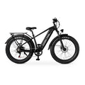 Ozark Trail Electric Fat Tire Bike, 26in, 48V, Class 2, Black, Fits Riders 5ft 2in - 6ft 1in - M.3 Ranger+