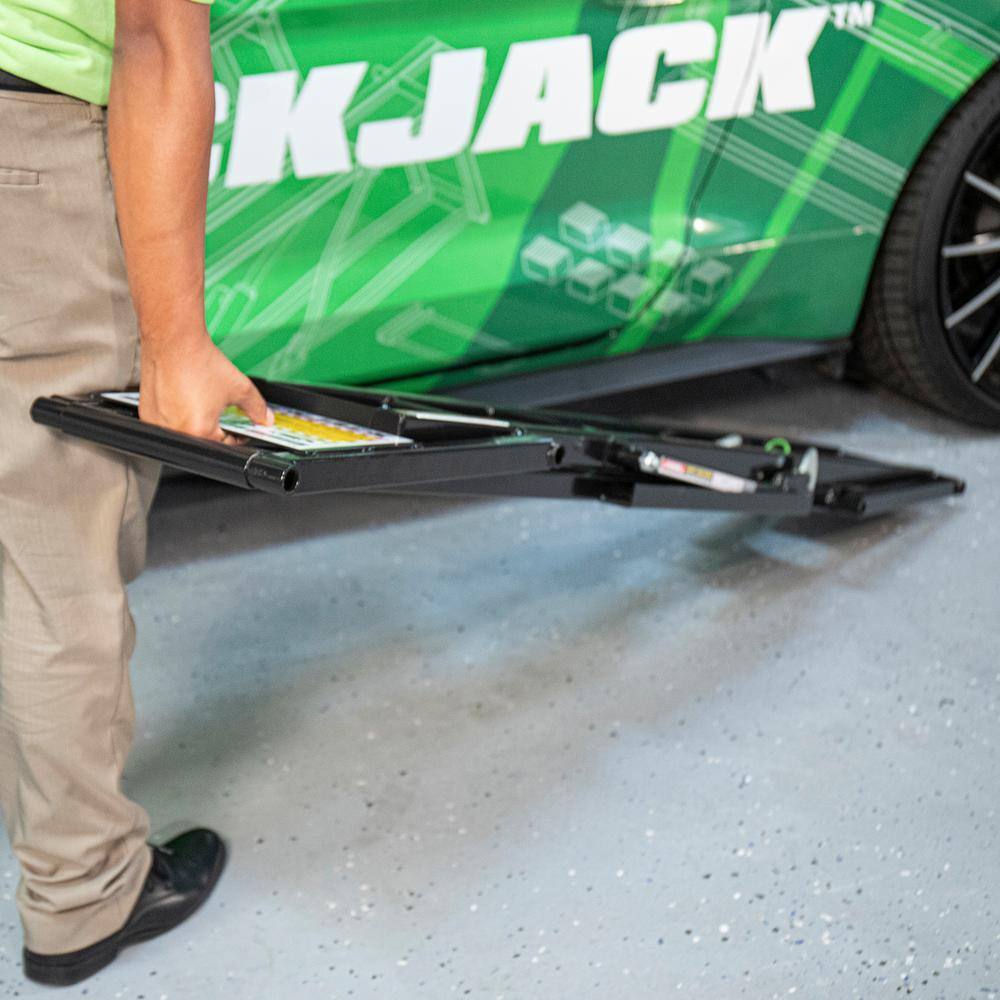 Portable Hydraulic Vehicle Lift System, 7,000 lb Capacity, 110V AC