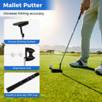 Costway Men's Complete Golf Club Set 10 Pieces With 460cc Alloy Driver