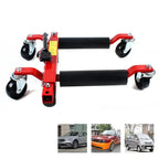 Hydraulic Positioning Car Wheel Dolly Jack Lift, 1500lb, A3 Steel And PVC