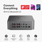 WiiM Music Streaming Preamplifier With 3.5in Touchscreen - Ultra