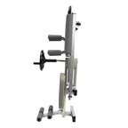 Leg Stretcher Training Machine, Steel, Gray, 330 lbs Capacity