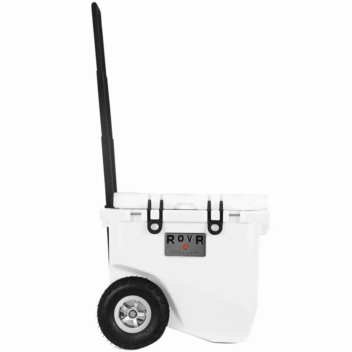 RovR RollR 45-Qt Wheeled Cooler With Handle And Collapsible LandR Bin - Powder - 45PROLLRWB