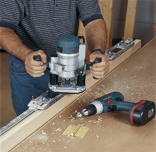 12-Amp 2.25 HP Variable-Speed Router Combo Kit with Plunge Router and Fixed Base