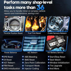 XTOOL Bidirectional Automotive Diagnostic Scanner With ECU Coding, Active Tests, Android 10 - D7