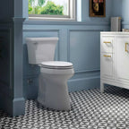 KOHLER Highline Arc Extra Tall Elongated Toilet, White, 1.28 GPF, 2-Piece - 78305-0