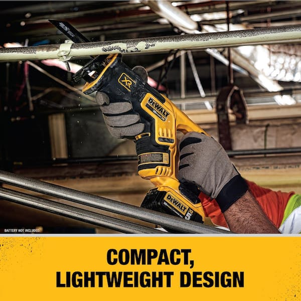 DEWALT 20V MAX XR Cordless Brushless Compact Reciprocating Saw, Tool Only - DCS367B