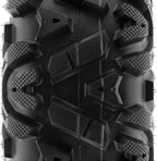 ATV UTV All-Terrain Tires Set of 4, 25X8-12 Front & 25X10-12 Rear Off-Road Replacement Tires