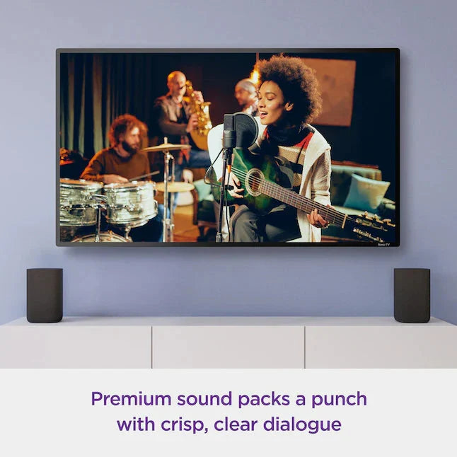 Roku Wireless Speakers 6.1-in 80-Watt Set Of 2