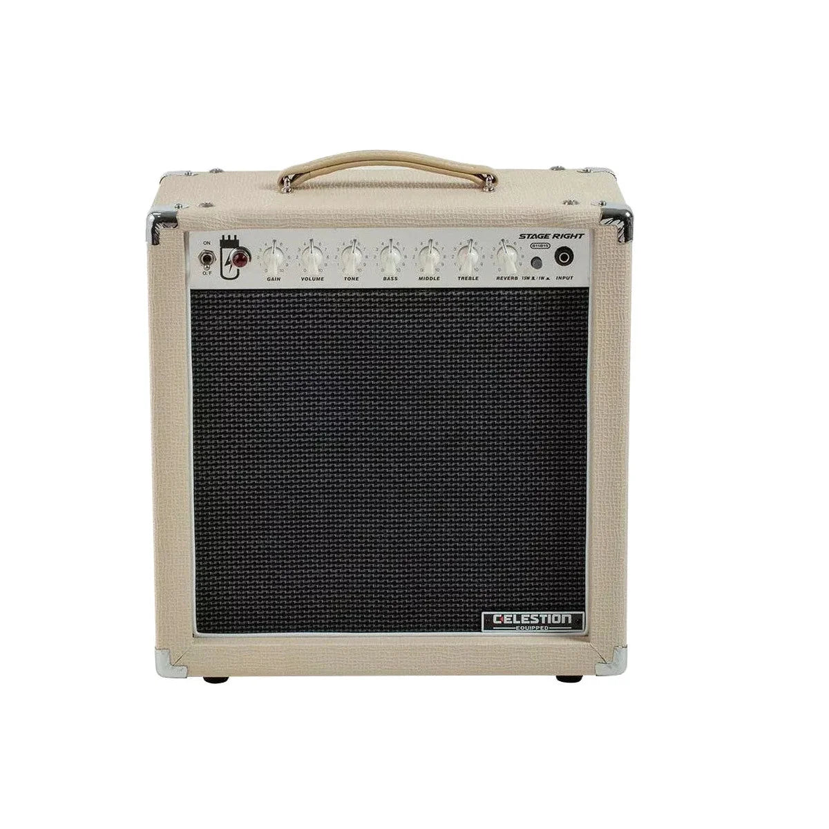 Stage Right By Monoprice 15-Watt 1x12 Guitar Combo Tube Amplifier With Celestion Speaker And Spring Reverb - 611815