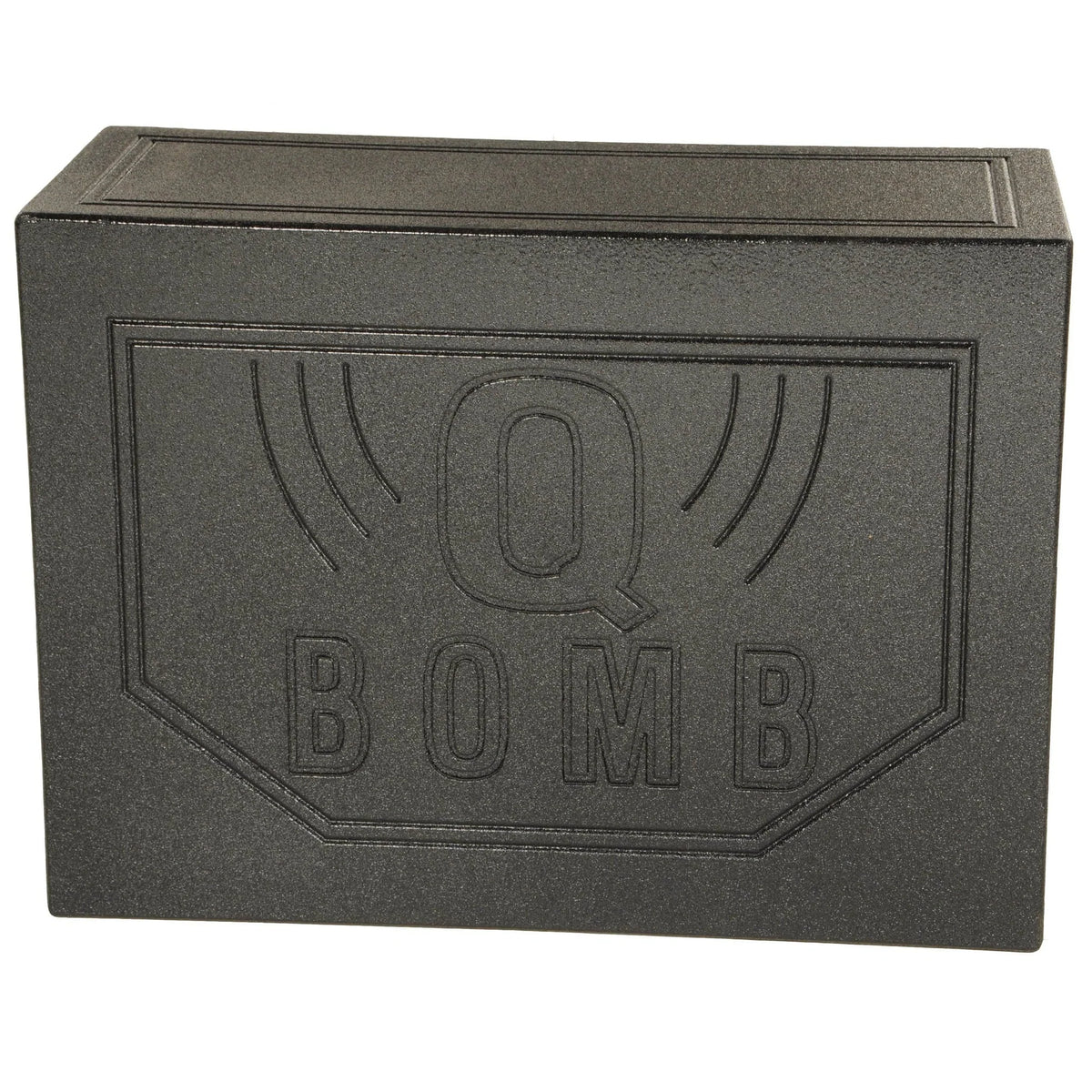 QPower Dual 12 Inch Vented Car Subwoofer Enclosure - QBOMB12VL