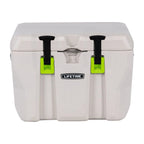 Lifetime Bear-Resistant High Performance Camping Cooler, 28 qt, 20 Can Capacity, Boulder Gray - 91289