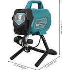 Telyswee Airless Paint Sprayer, 750W, 3300 PSI, Blue