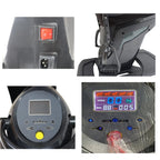 EQCOTWEA Electric Horse Riding Machine, 200w, 4 Modes, Black