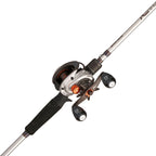 Abu Garcia Low Profile Baitcast Rod And Reel Combo, 7 ft 4 in, 5.4:1 - Revo 5 X