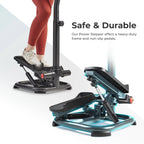 Sunny Health & Fitness Power Stepper With Resistance Bands, 330 LB Capacity - SF-S021055
