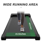 Bigzzia Portable Running and Walking Treadmill, 2 HP, 265 lbs Maximum Weight