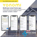 Genie Wall Mount Smart Garage Door Opener With Aladdin Connect - 6172H-O