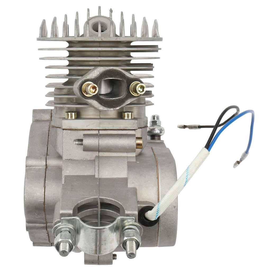 Zimtown 80cc 2-Stroke Engine Bike Motor Kit For 26in Bicycles, Silver White