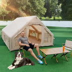 Gaonala Inflatable Camping Tent For 4-6 People, 420D Oxford Fabric - With Hand Pump