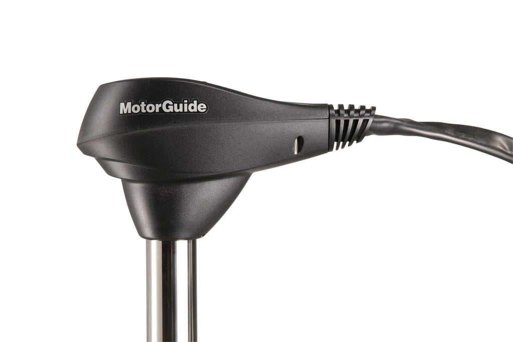 MotorGuide Freshwater Bow Mount Trolling Motor, Cable Steer, Foot-Control, 50-Inch Shaft, 55-Pound Peak Thrust - 940200100
