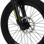 Huffy 20-inch Oxide Boys Mountain Bike, Lime / Blue