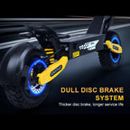 Off Road Electric Scooter For Adults, 1200W, 11 in Tires, 330 lb Load - GT06