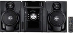240W 5-Disc Mini Shelf Stereo System – Bluetooth, Cassette Deck, USB & AM/FM Radio