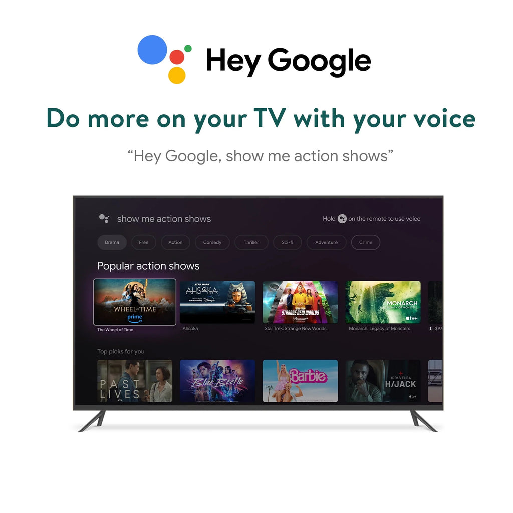 Onn. 4K Pro Streaming Device With Google TV, 4K UHD, Dolby Vision & Atmos, Wi Fi 6