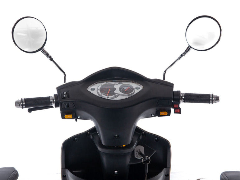 Electric Mobility Scooter, 20/25 km/h, 50 km Range, with Topcase