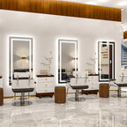 Extra Large LED Lighted Bathroom Mirror, Anti-Fog Wall Mounted Vanity Mirror with 3 Colors