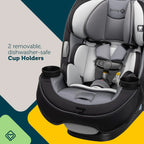 3-in-1 Convertible Car Seat, All-In-One Infant Toddler Booster Seat, Rear & Forward Facing Child Safety Seat