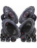 Cerwin Vega HED Series 6.5 in Component And 2-Way Coaxial Car Speaker Systems - H765C + H7652