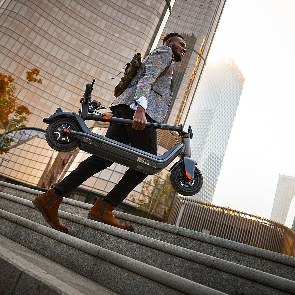 Foldable Electric Kick Scooter, 31-Mile Range, 20 MPH, Black