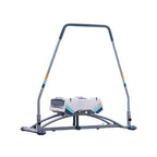 Aeroski Ski Fitness Workout Machine With Recoil Spring Resistance, Gray - 2.0