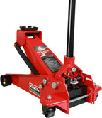 Jack Boss 3 Ton Aluminum And Steel Racing Floor Jack, Red - AS830011L