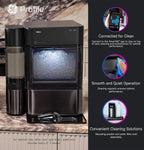 GE Profile Opal 2.0 XL with 1 Gallon Tank, Chewable Crunchable Countertop Nugget Ice Maker, Scoop included, 38 lbs in 24 hours, Pellet Ice Machine with WiFi & Smart Connected, Stainless Steel
