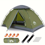 Kunkun E-commerce Backpacking Tent, 1 Person, Single-Size, Green