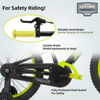 20-Inch Kids Bike with Training Wheels