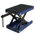 Motorcycle Scissor Jack 1100lbs Blue/Black